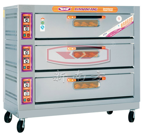 新南方普及型三层六盘烤箱YXD-90C